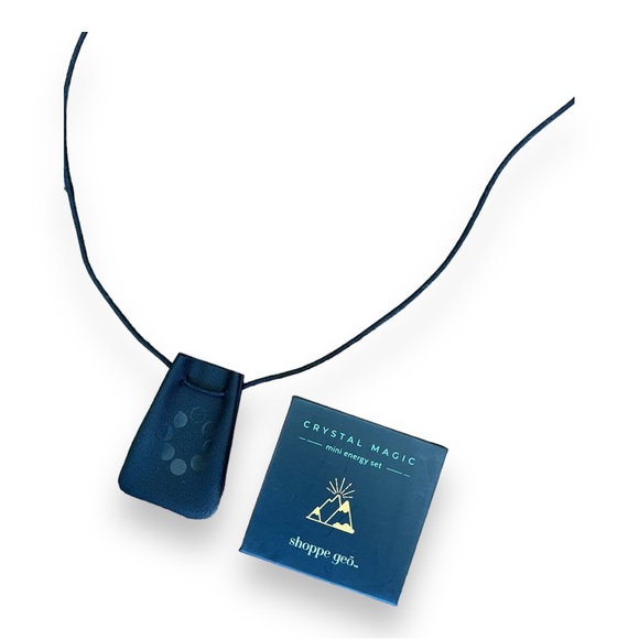 Shoppe Geo Crystal Magic Mini Energy Set Quartz Citrine Goddess Provisions Pouch - Picture 3 of 14